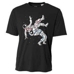 Astronaut Brazilian Jiu-Jitsu Judo Martial Arts Grappling Cooling Performance Crew T-Shirt