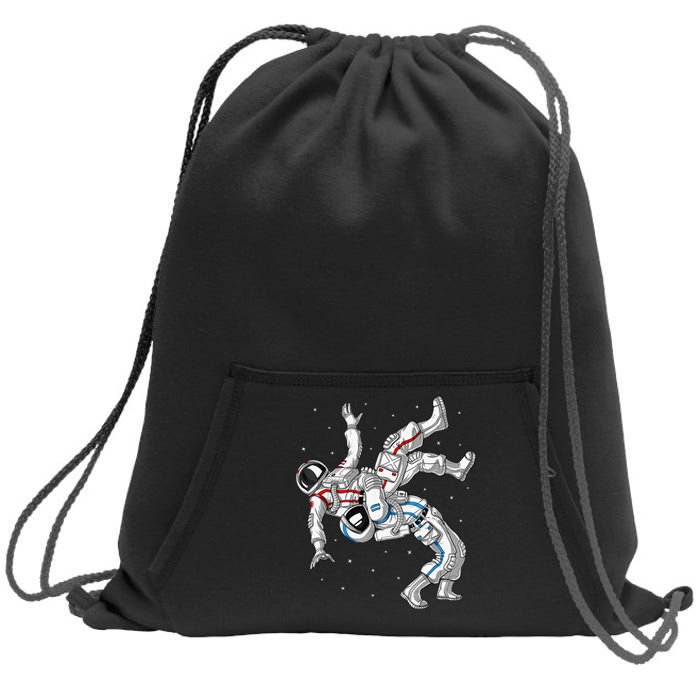 Astronaut Brazilian Jiu-Jitsu Judo Martial Arts Grappling Sweatshirt Cinch Pack Bag