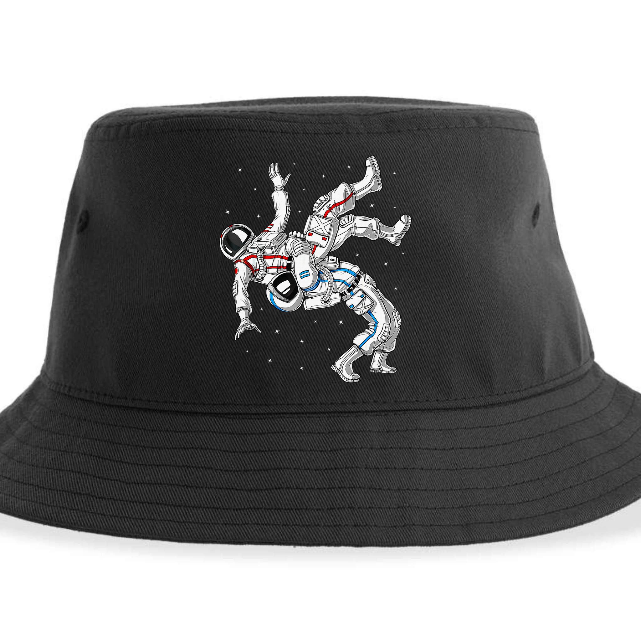 Astronaut Brazilian Jiu-Jitsu Judo Martial Arts Grappling Sustainable Bucket Hat