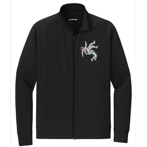 Astronaut Brazilian Jiu-Jitsu Judo Martial Arts Grappling Stretch Full-Zip Cadet Jacket