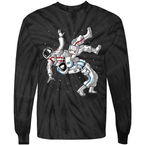 Astronaut Brazilian Jiu-Jitsu Judo Martial Arts Grappling Tie-Dye Long Sleeve Shirt