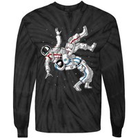 Astronaut Brazilian Jiu-Jitsu Judo Martial Arts Grappling Tie-Dye Long Sleeve Shirt