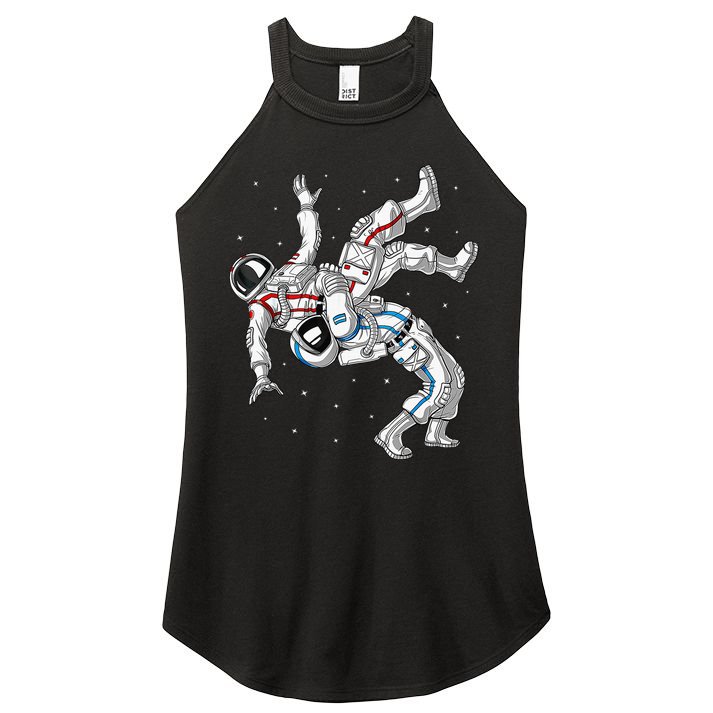 Astronaut Brazilian Jiu-Jitsu Judo Martial Arts Grappling Women's Perfect Tri Rocker Tank