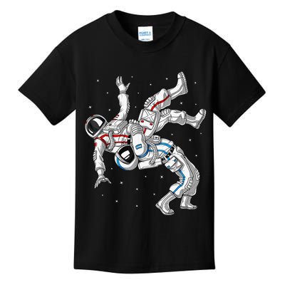Astronaut Brazilian Jiu-Jitsu Judo Martial Arts Grappling Kids T-Shirt