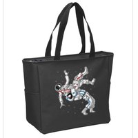 Astronaut Brazilian Jiu-Jitsu Judo Martial Arts Grappling Zip Tote Bag