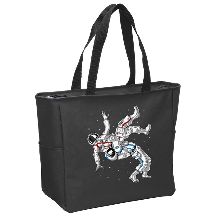 Astronaut Brazilian Jiu-Jitsu Judo Martial Arts Grappling Zip Tote Bag