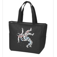 Astronaut Brazilian Jiu-Jitsu Judo Martial Arts Grappling Zip Tote Bag
