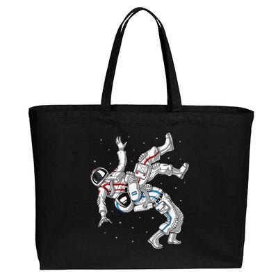 Astronaut Brazilian Jiu-Jitsu Judo Martial Arts Grappling Cotton Canvas Jumbo Tote