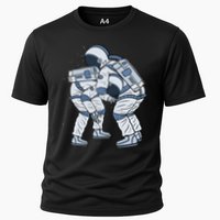 Astronaut Brazilian Jiu-Jitsu Judo Martial Arts Grappling Cooling Performance Crew T-Shirt