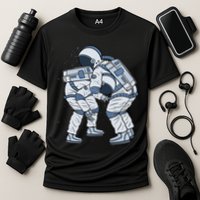 Astronaut Brazilian Jiu-Jitsu Judo Martial Arts Grappling Cooling Performance Crew T-Shirt