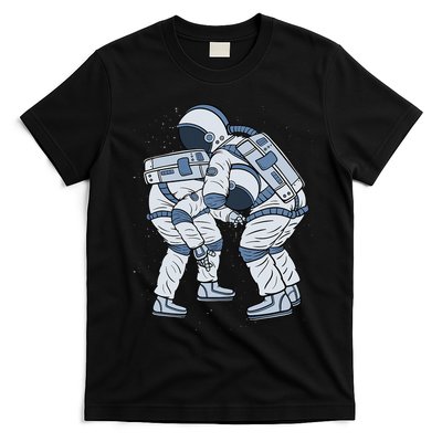 Astronaut Brazilian Jiu-Jitsu Judo Martial Arts Grappling T-Shirt
