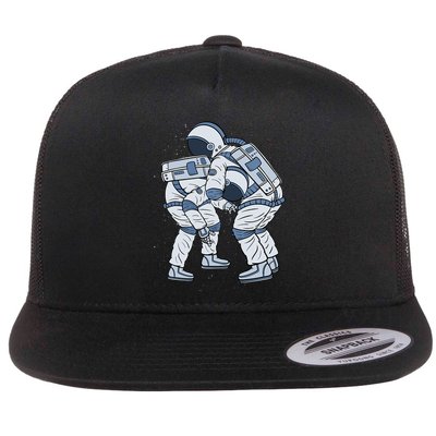 Astronaut Brazilian Jiu-Jitsu Judo Martial Arts Grappling Flatbill Hat