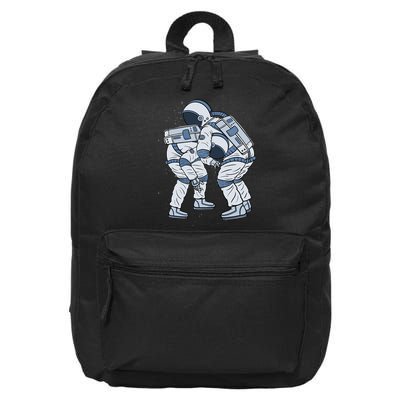 Astronaut Brazilian Jiu-Jitsu Judo Martial Arts Grappling 16 in Basic Backpack
