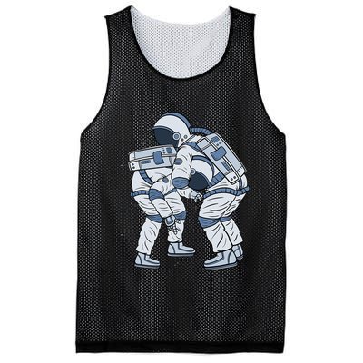 Astronaut Brazilian Jiu-Jitsu Judo Martial Arts Grappling Mesh Reversible Basketball Jersey Tank