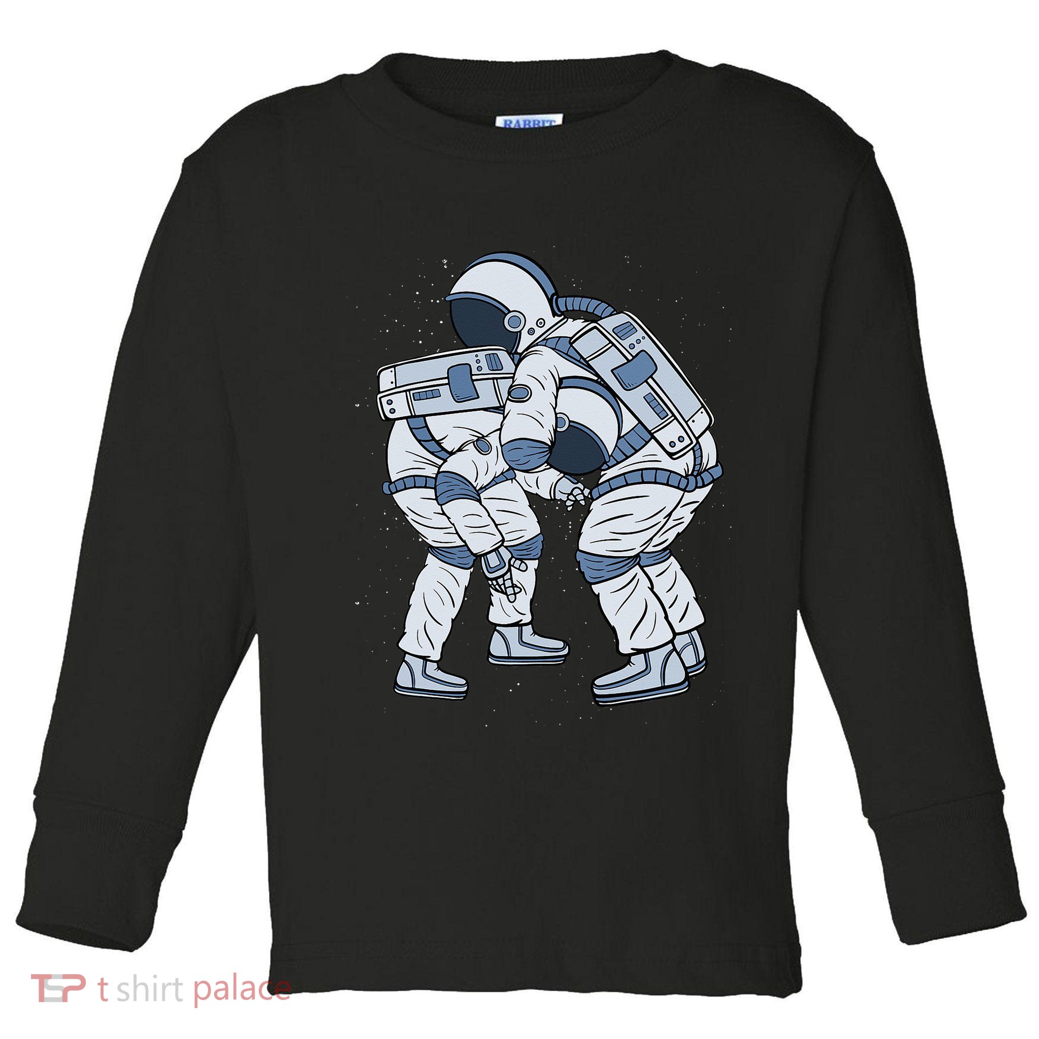 Astronaut Brazilian Jiu-Jitsu Judo Martial Arts Grappling Toddler Long Sleeve Shirt