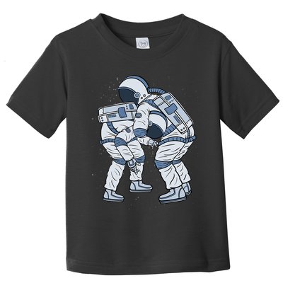 Astronaut Brazilian Jiu-Jitsu Judo Martial Arts Grappling Toddler T-Shirt