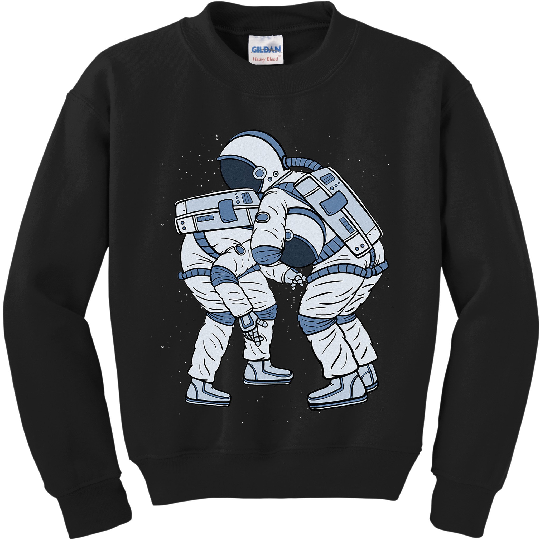 Astronaut Brazilian Jiu-Jitsu Judo Martial Arts Grappling Kids Sweatshirt