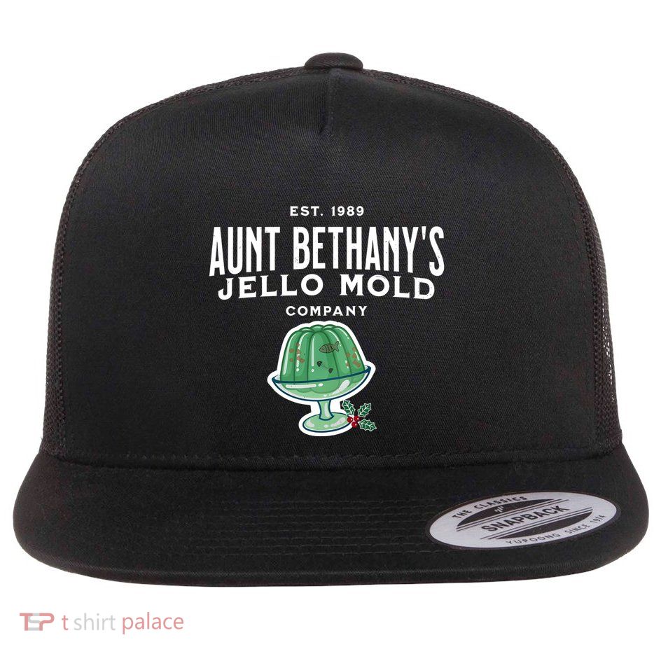 Aunt Bethanys Jello Mold Est 1989 Christmas Holiday Season Flatbill Hat