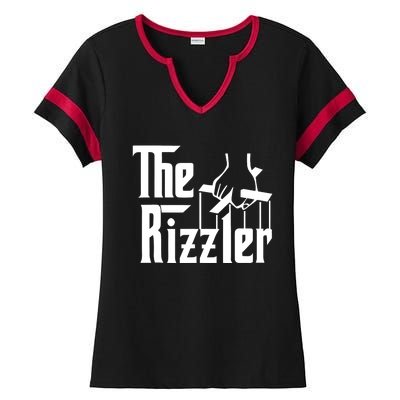 Aj Big Justice The Rizzler Godfather Ladies Halftime Notch Neck Tee