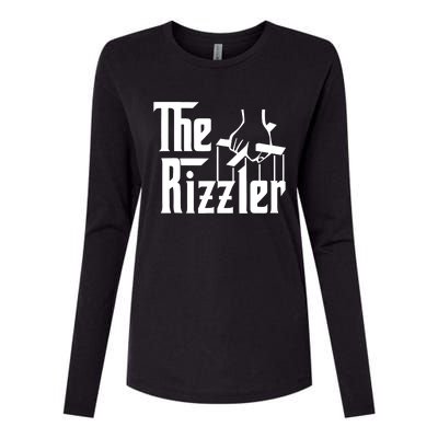 Aj Big Justice The Rizzler Godfather Womens Cotton Relaxed Long Sleeve T-Shirt