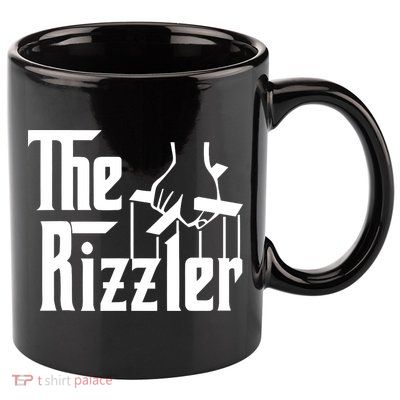 Aj Big Justice The Rizzler Godfather 11oz C Handle Ceramic Mug