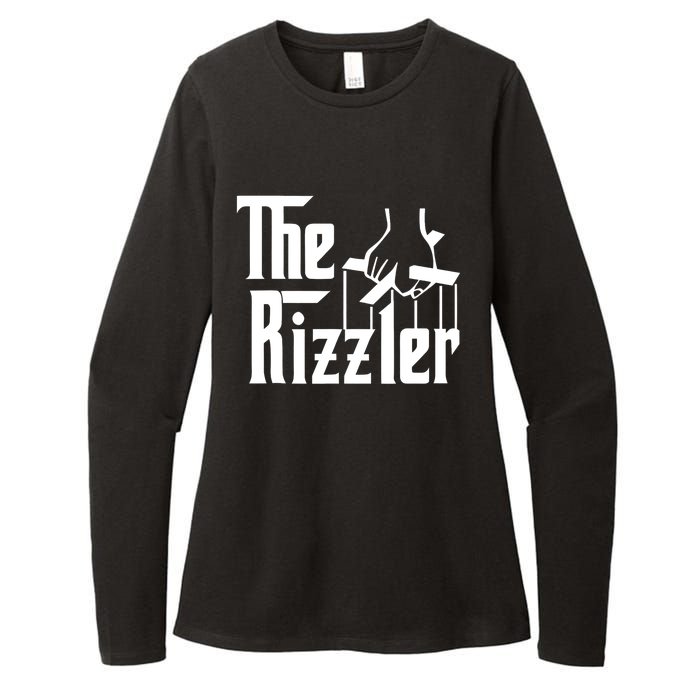 Aj Big Justice The Rizzler Godfather Womens CVC Long Sleeve Shirt