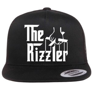 Aj Big Justice The Rizzler Godfather Flat Bill Trucker Hat