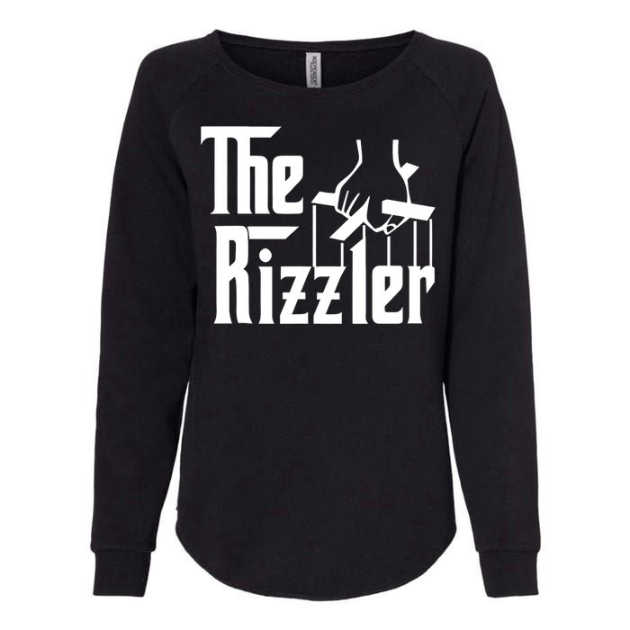 Aj Big Justice The Rizzler Godfather Womens California Wash Sweatshirt