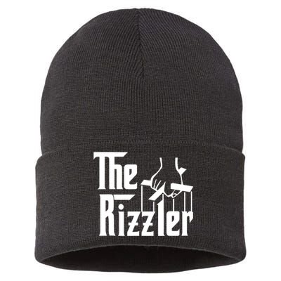 Aj Big Justice The Rizzler Godfather Sustainable Knit Beanie