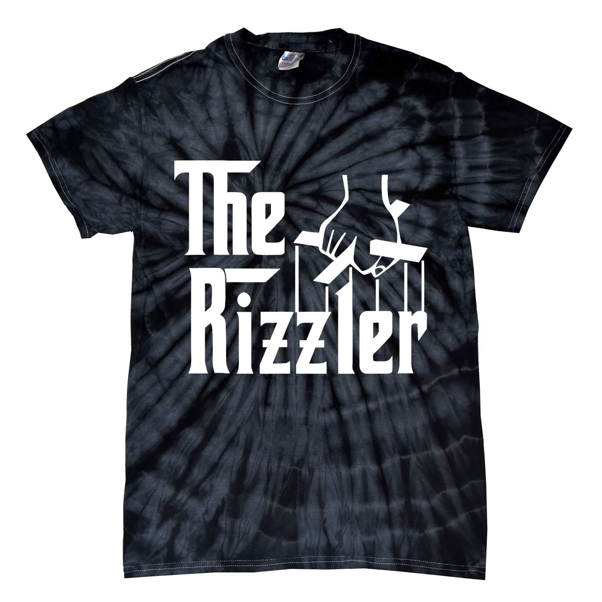 Aj Big Justice The Rizzler Godfather Tie-Dye T-Shirt