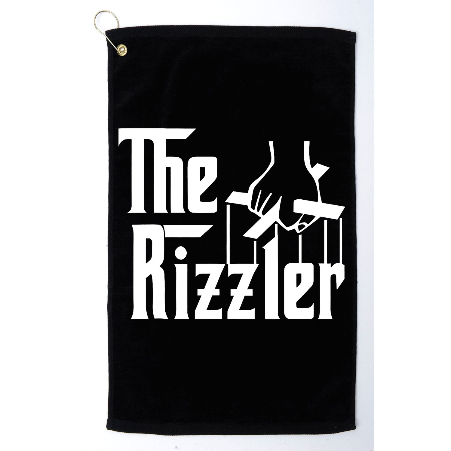 Aj Big Justice The Rizzler Godfather Golf Towel