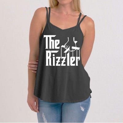 Aj Big Justice The Rizzler Godfather Women's Strappy Tank