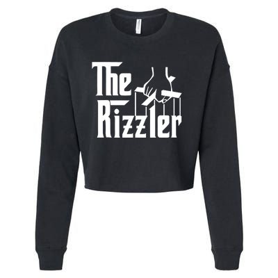 Aj Big Justice The Rizzler Godfather Cropped Pullover Crew