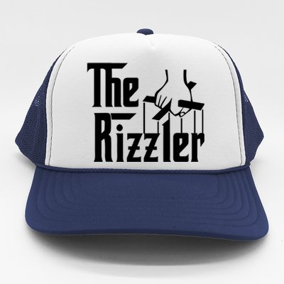 Aj Big Justice The Rizzler Godfather Trucker Hat