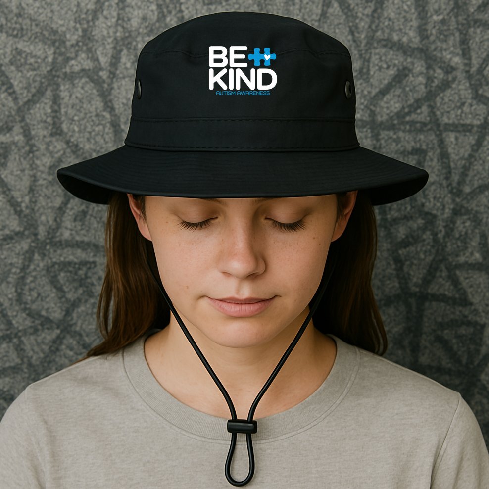 Autism Be Kind Women Men Kids Be Kind Autism Awareness Bucket Hat