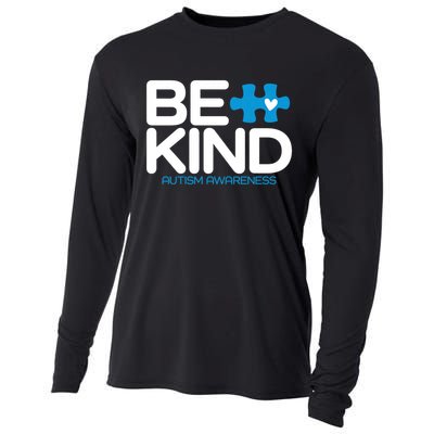 Autism Be Kind Women Men Kids Be Kind Autism Awareness Cooling Performance Long Sleeve Crew