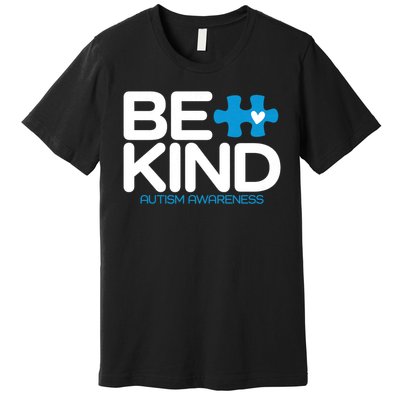 Autism Be Kind Women Men Kids Be Kind Autism Awareness Premium T-Shirt