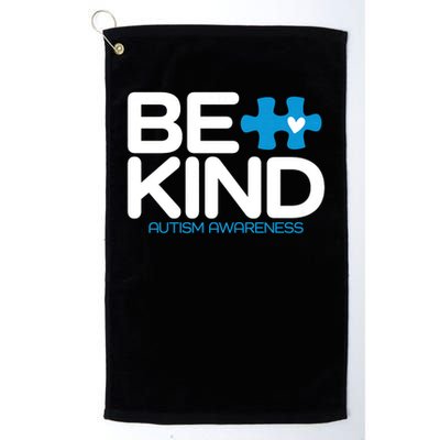 Autism Be Kind Women Men Kids Be Kind Autism Awareness Golf Towel