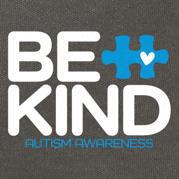 Autism Be Kind Women Men Kids Be Kind Autism Awareness Cotton Canvas Backpack