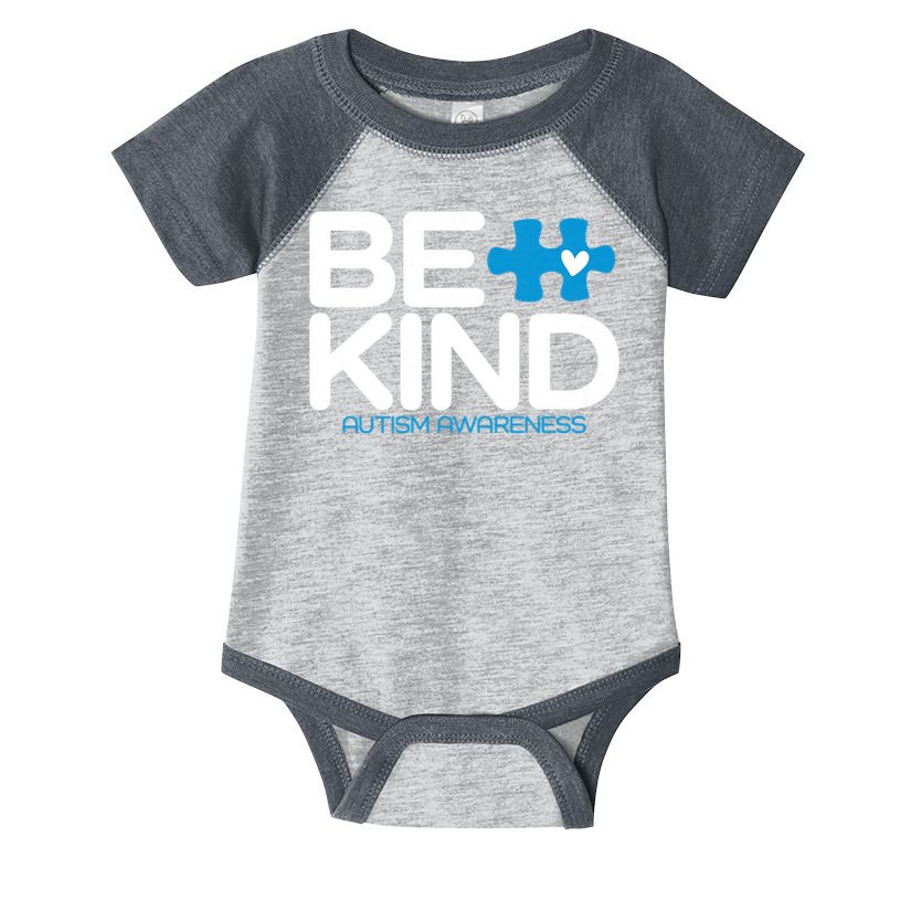 Autism Be Kind Women Men Kids Be Kind Autism Awareness Infant Baby Jersey Bodysuit