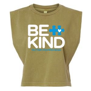 Autism Be Kind - Be Kind Autism Awareness Garment-Dyed Women's Muscle Tee