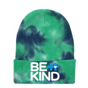 Autism Be Kind - Be Kind Autism Awareness Tie Dye 12in Knit Beanie