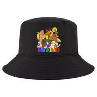 ASL Be Kind Sign Language Cool Comfort Performance Bucket Hat