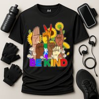 ASL Be Kind Sign Language Performance Shirt