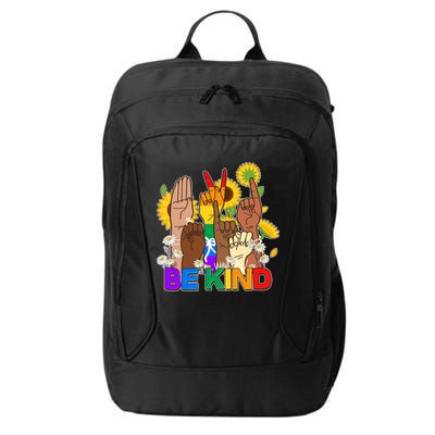 ASL Be Kind Sign Language City Backpack