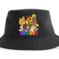 ASL Be Kind Sign Language Sustainable Bucket Hat