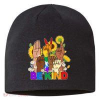 ASL Be Kind Sign Language Sustainable Beanie