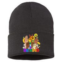 ASL Be Kind Sign Language Sustainable Knit Beanie