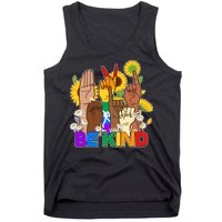 ASL Be Kind Sign Language Tank Top