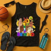 ASL Be Kind Sign Language Tank Top